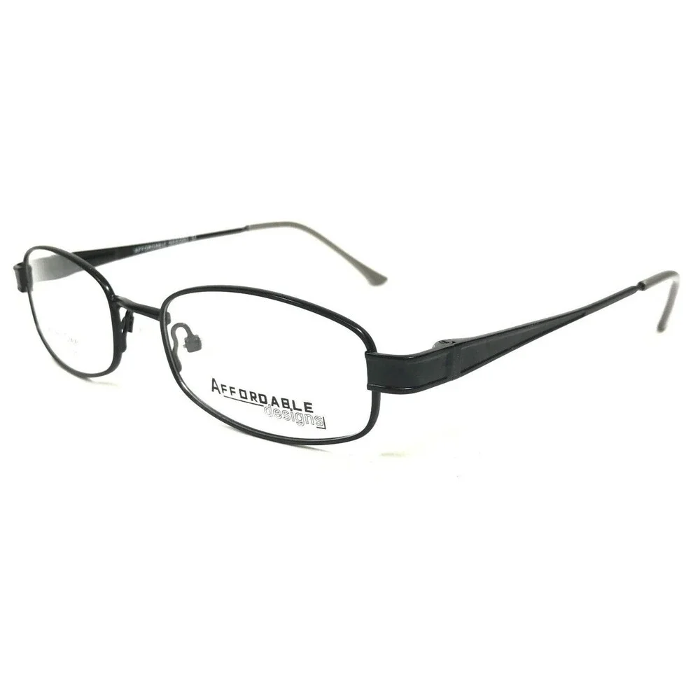 Affordable Designs Eyeglasses Frames NANCY M.BLACK Rectangular 52-18-135